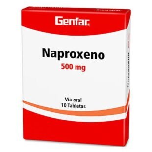 NAPROXENO 500 MG 10 TABLETAS GF