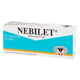 NEBILET 5 MG 28 CAP.(3%+)