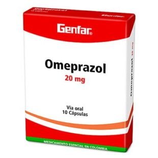 OMEPRAZOL 20 MG 10 CAPSULAS GF