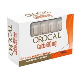 OROCAL D 30 TABLETAS MASTICABLES LP