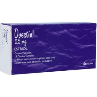 OVESTIN 0.5 MG 15 OVULOS (3%+)