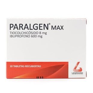 PARALGEN MAX 10 TABLETAS