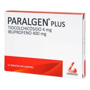 PARALGEN PLUS 15 TABLETAS