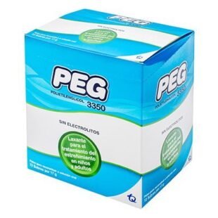 PEG POLIETILENGLICOL 3350 12 SOBRES(PAE)
