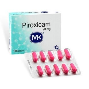 PIROXICAM 20 MG 10 CAPSULAS MK