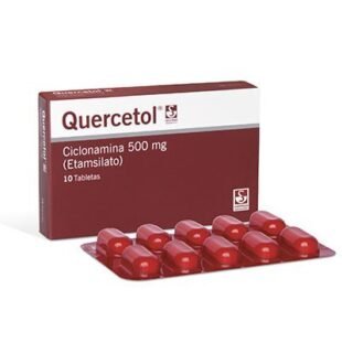 QUERCETOL 500 MG 10 TABLETAS