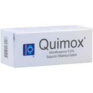 QUIMOX SOLUCION OFTALMICA 5 ML (3%+)
