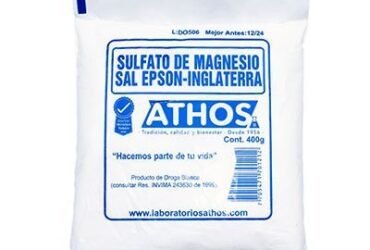 SULFATO DE MAGNESIO 400 GR ATHOS
