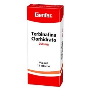 TERBINAFINA 250 MG 14 TABLETAS GF