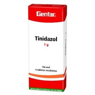 TINIDAZOL 1 GR 4 TABLETAS GF