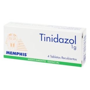 TINIDAZOL 1 GR 4 TABLETAS MP