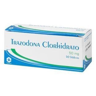 TRAZODONA 50 MG 50 TABLETAS EX
