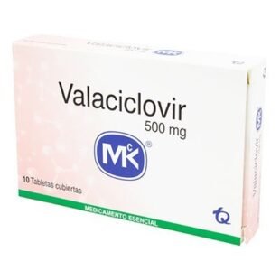 VALACICLOVIR 500 MG 10 TBS MK(3%+)(PAE)