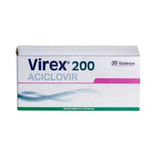 VIREX 200 MG 35 TABLETAS (3%+)