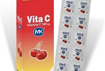 VITA C 500 MG CEREZA 100 TBS MK