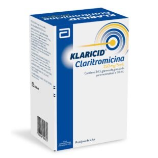 Klaricid Claritromicina Suspensión 250 mg 50 ml
