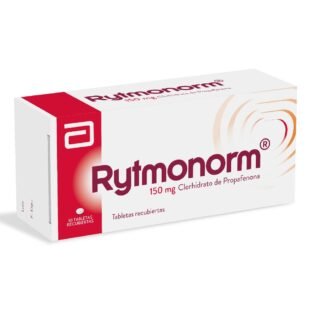 Rytmonorm Propafenona 150 mg Caja x 30 Tabletas