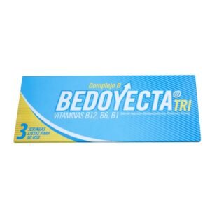 BEDOYECTA 3 AMPOLLAS (A)(3%+)