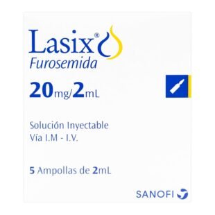 LASIX 20 MG 5 AMPOLLAS