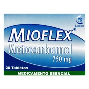 MIOFLEX 750 MG 20 TABLETAS