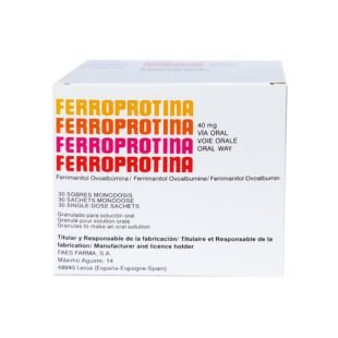 FERROPROTINA 40 MG 30 SBS (3%+)(PAE)