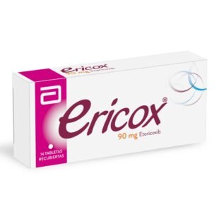 ERICOX 90 MG 14 TABLETAS (3%+)(PAE)