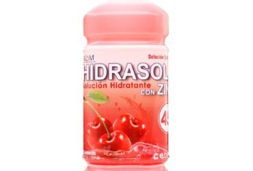 HIDRASOL 45 CON ZINC CEREZA 500ML ICOM