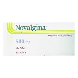 NOVALGINA 500 MG 50 TBS