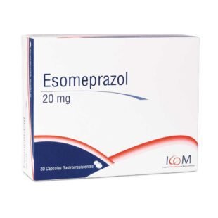 ESOMEPRAZOL 20 MG 30 CAPSULAS ICOM