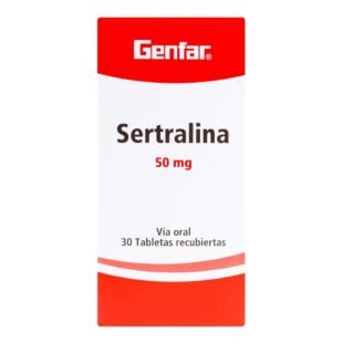 SERTRALINA 50MG 30 TBS REC GF(PAE)