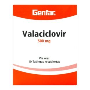 VALACICLOVIR 500MG 10 TBS REC GF
