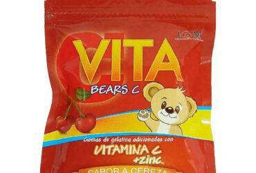 GOMAS VITABEARS C+ZINC CEREZA 25UND ICOM