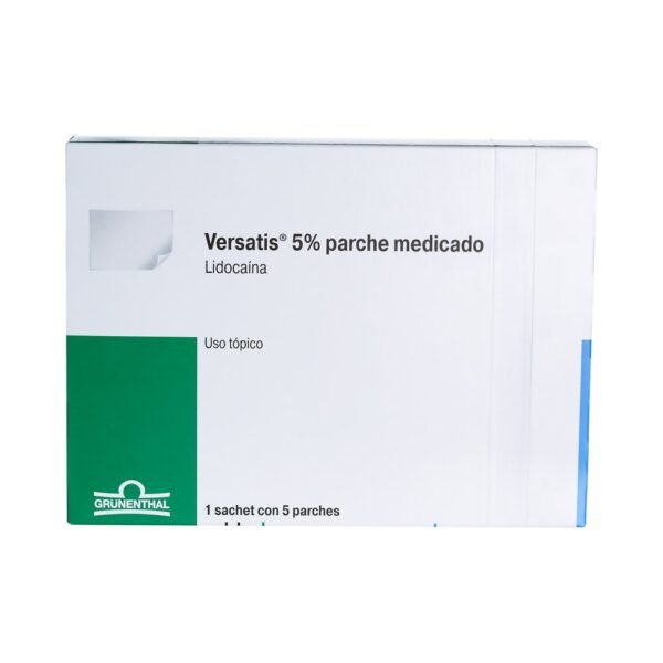 Versates Patch VERSATIS 5% 5 PARCHE(3%+)(P)40775(SC) - Farmaster Droguerías ...