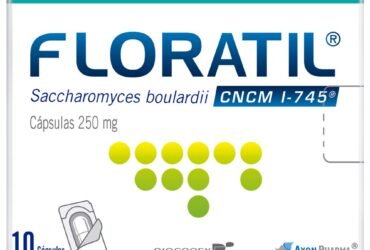 FLORATIL 250 MG 10 CAPSULAS