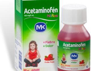 ACETAMINOFEN 160MG/5ML JARABE 90ML MK