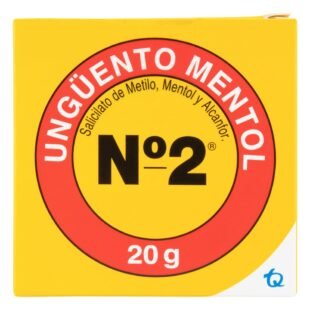 UNGUENTO MENTOL # 2 20 GR