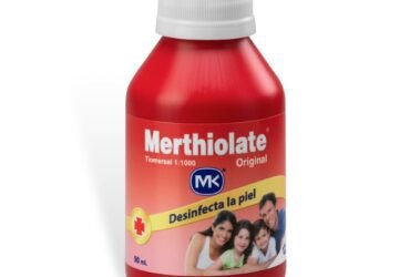 MERTHIOLATE ROJO TECNOQUIMICAS 90 ML