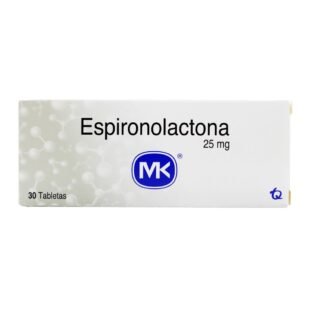 ESPIRONOLACTONA 25 MG 30 TABLETAS MK