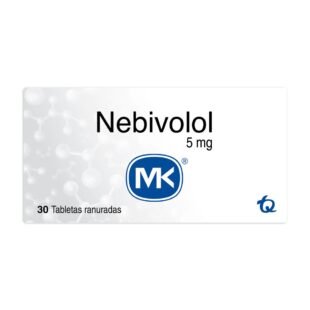 NEBIVOLOL 5 MG 30 TABLETAS MK