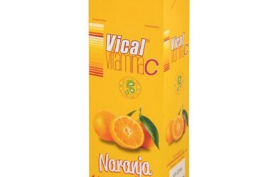 VITAMINA C 500 MG VICAL NARANJA MAST.144