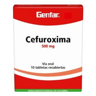 CEFUROXIMA 500 MG 10 TBS GF(P)43850