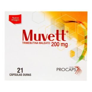 MUVETT 200 MG 21 CAPSULAS (3%+)(PAE)