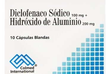 DICLOFENACO 100 MG+HIDROX.10 CAPSULAS PC