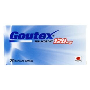 GOUTEX 120 MG 30 CAPSULAS BLANDAS (A)