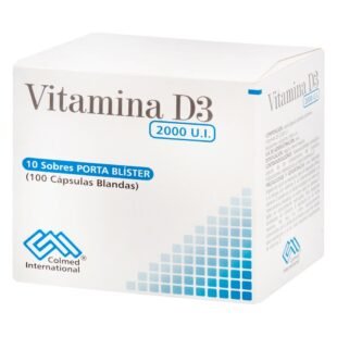 VITAMINA D3 2000 UI 100 CAP 10 SBS PC