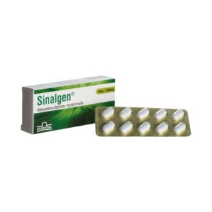 SINALGEN 5/325 MG 10 TABLETAS(3%+)