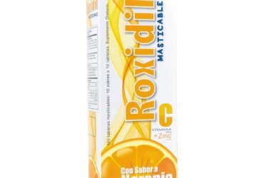 ROXIDIL VIT.C MAS.500MG+ZINC NAR.100 TBS