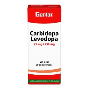 LEVODOPA+CARBIDOPA 30 TABLETAS GF