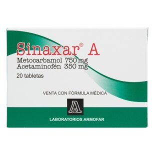 SINAXAR A 20 TABLETAS