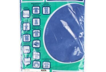 BATA PACIENTE MANGA LARGA AZUL ALFA